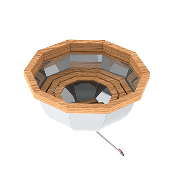 Банный чан 10 граней с обшивкой